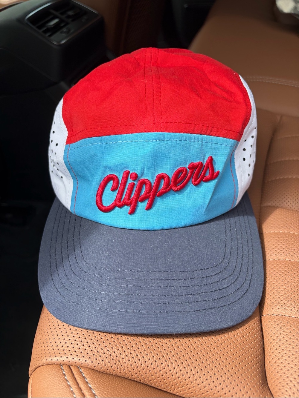 Like New Clippers Hat with Mesh Sides